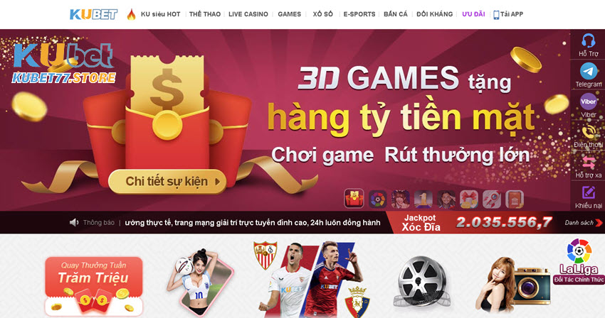 Giới thiệu nhà cái Kubet77 – Kubet