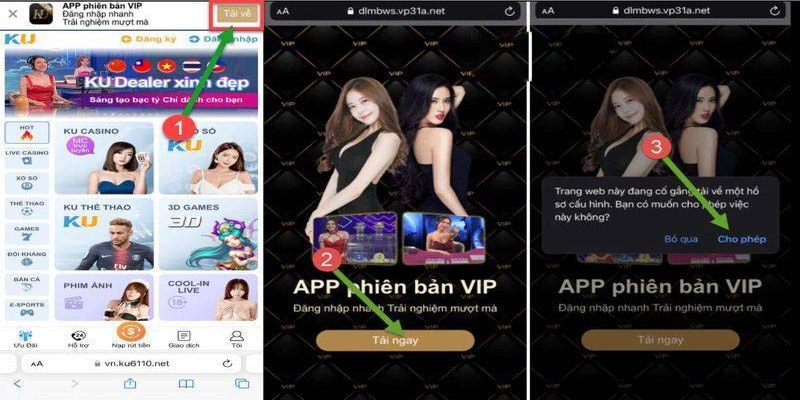 Tải Kubet App IOS