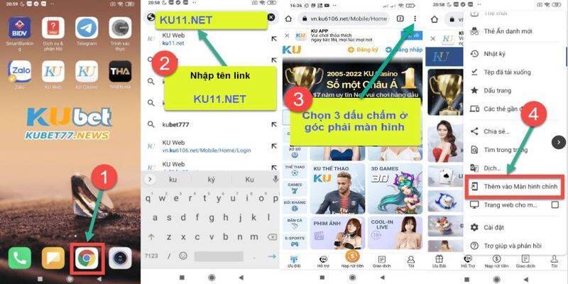 Tải Kubet App Lưu Link